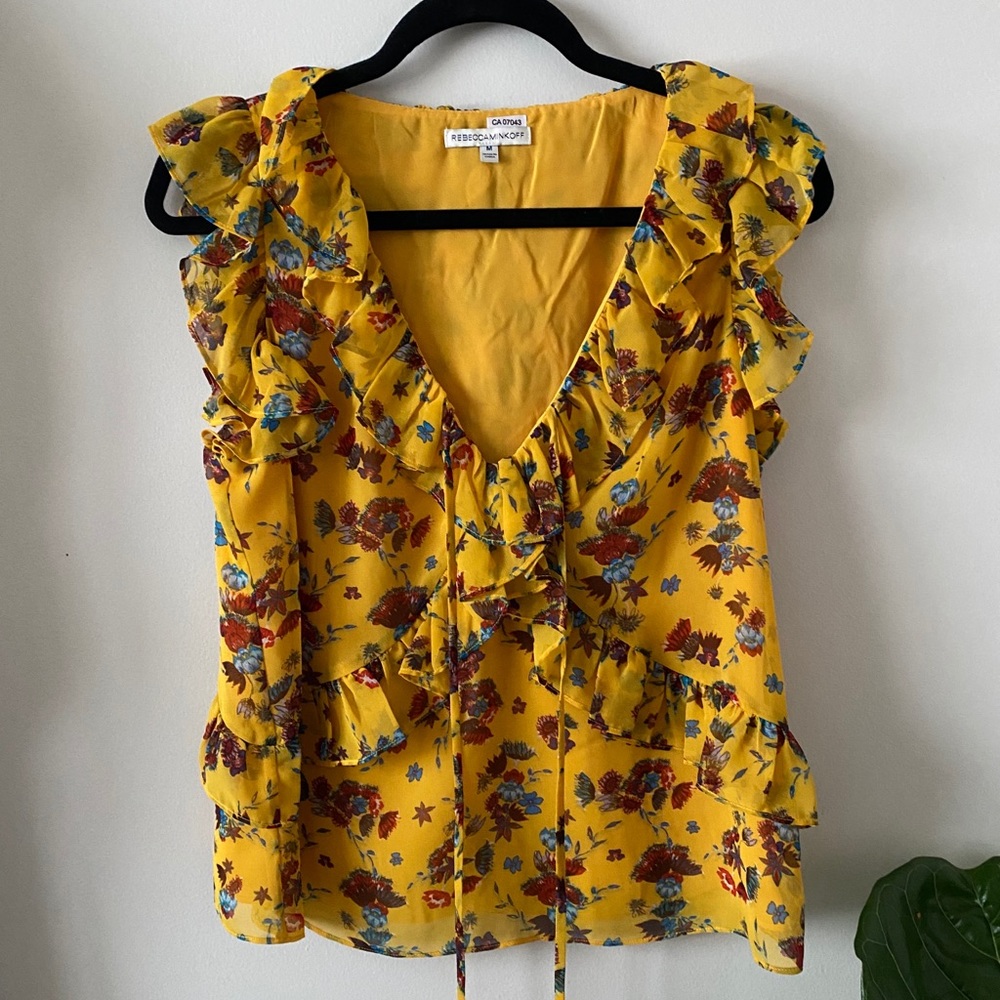Rebecca Minkoff Ruffle Blouse